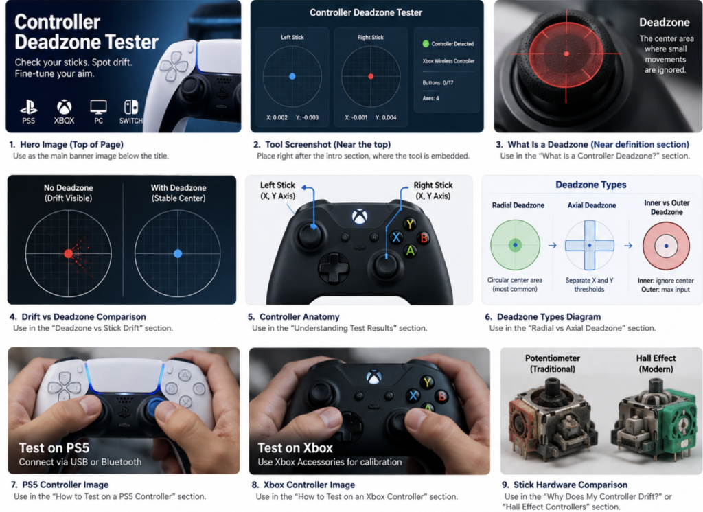 controller deadzone tester