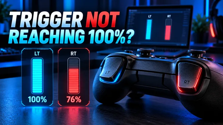 Controller Trigger Not Reaching 100%