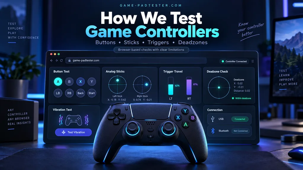 How We Test Game Controllers